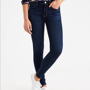 American Eagle dark wash jegging